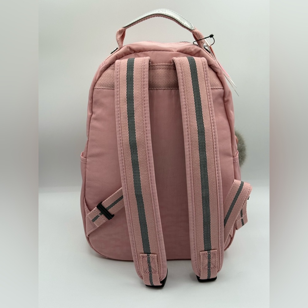 Kipling Seoul Small Tablet Backpack Bridal Rose - Picture 16 of 17